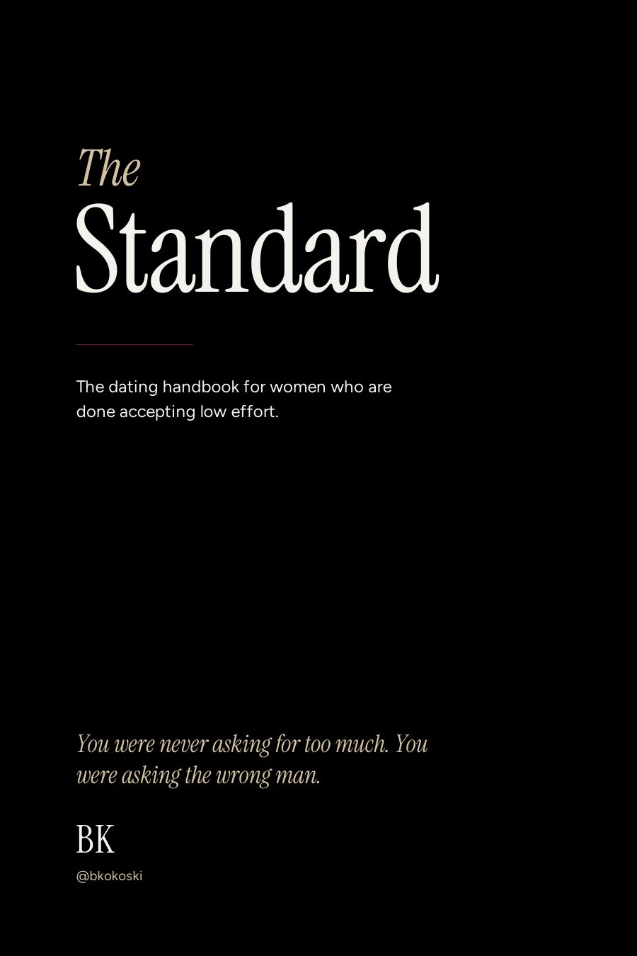The Standard, cover